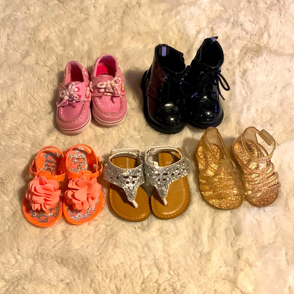 Size 2 baby girl shoes